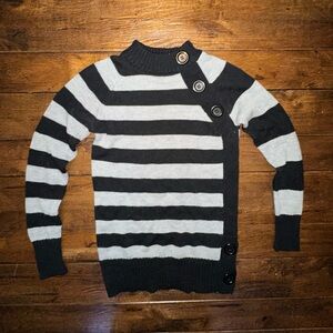 Y2K Striped Sweater